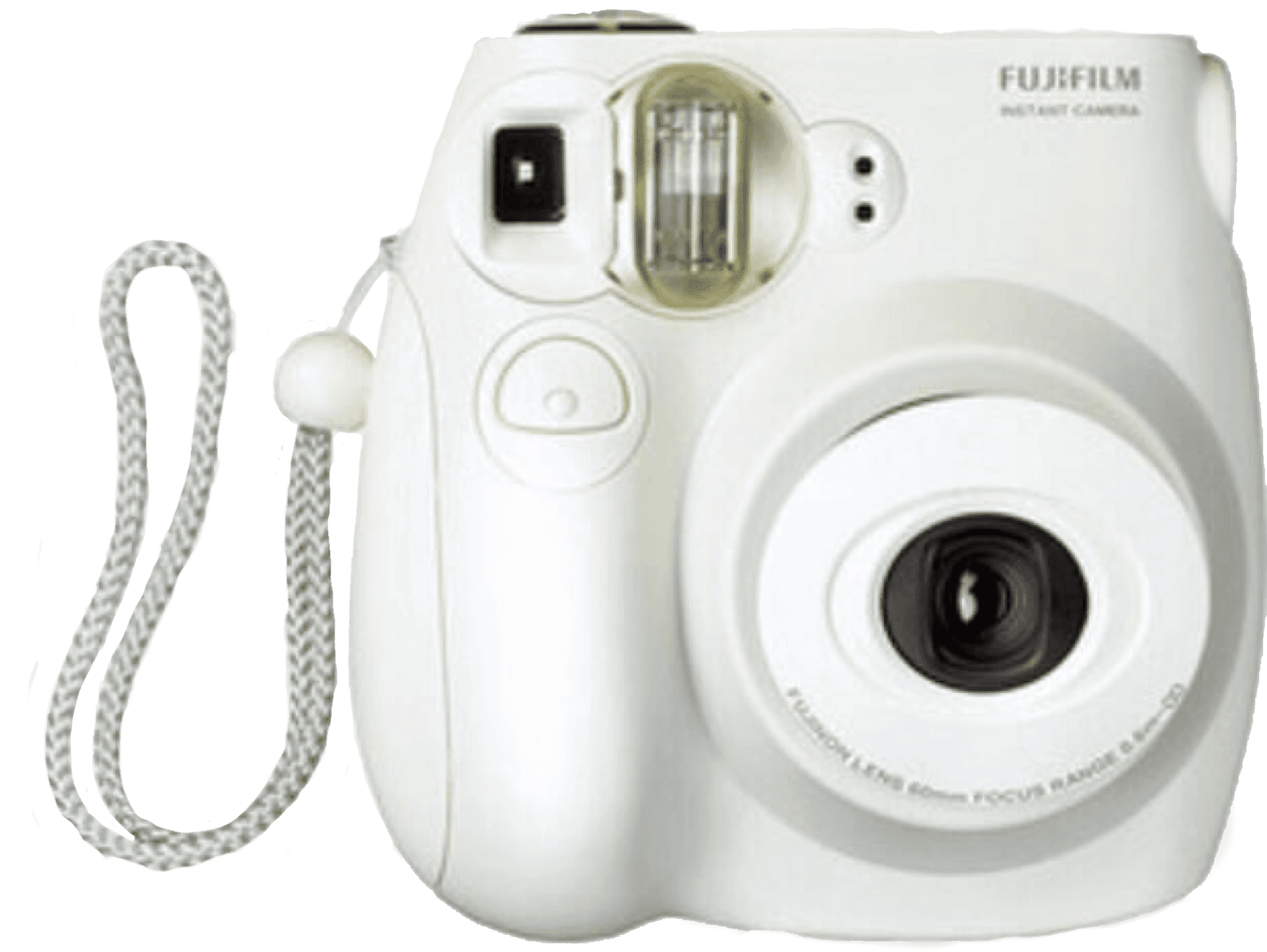 Fujifilm Instant Camera White PNG Image