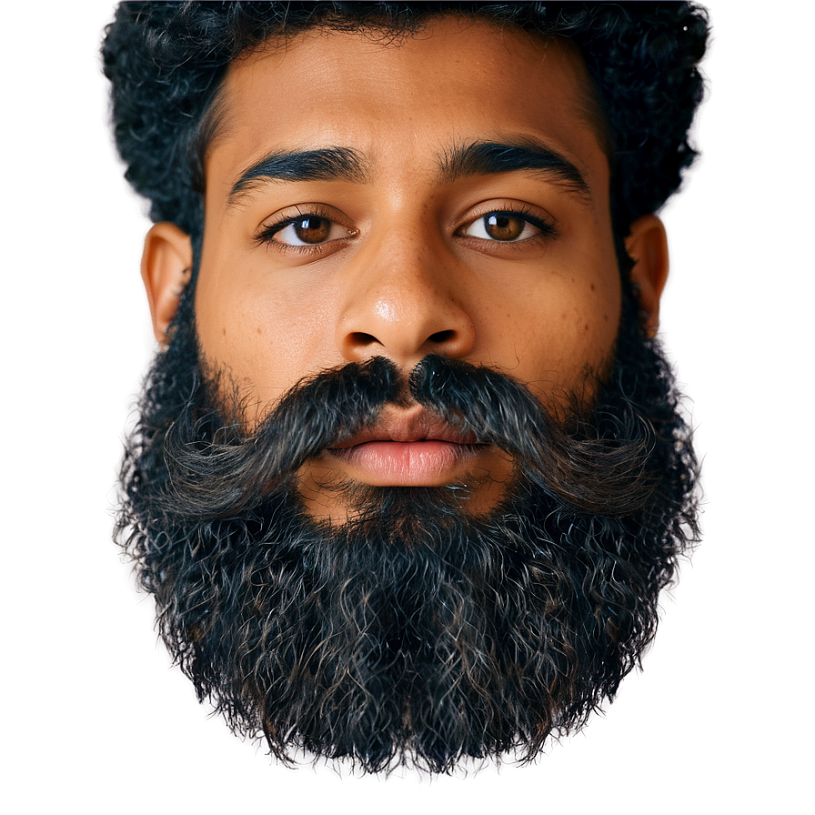 Full Beard Grooming Guide Png 92 PNG Image