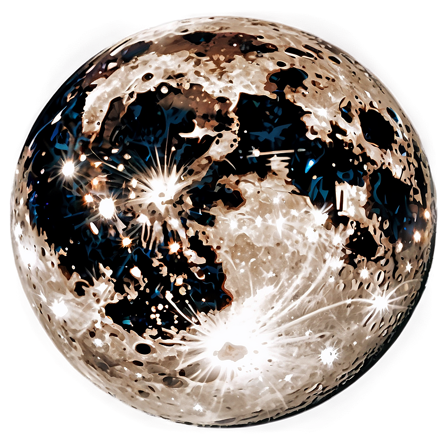 Full Moon Celestial Beauty Png Pnl PNG Image