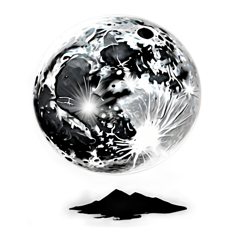 Full Moon Children's Dream Png Vfd PNG Image