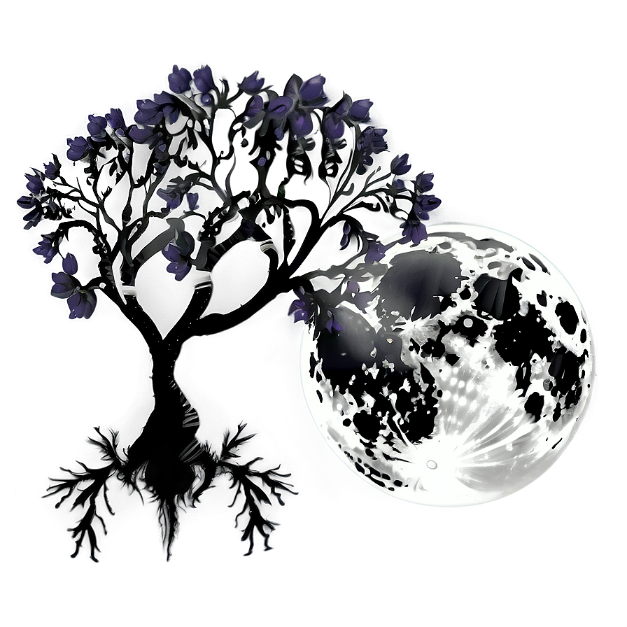 Full Moon Gothic Romance Png Ikw33 PNG Image