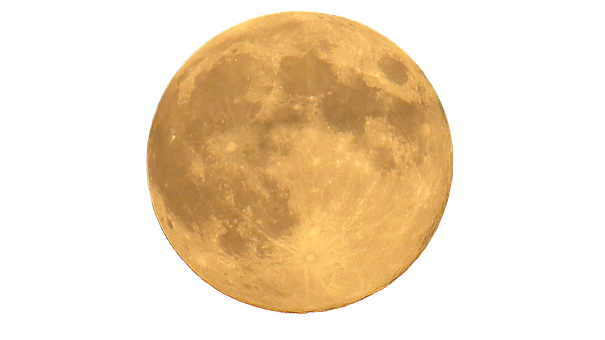 Full Moon Night Sky PNG Image