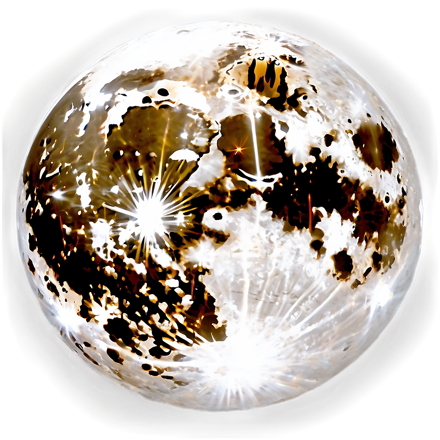 Full Moon Polar Light Png Tpc54 PNG Image