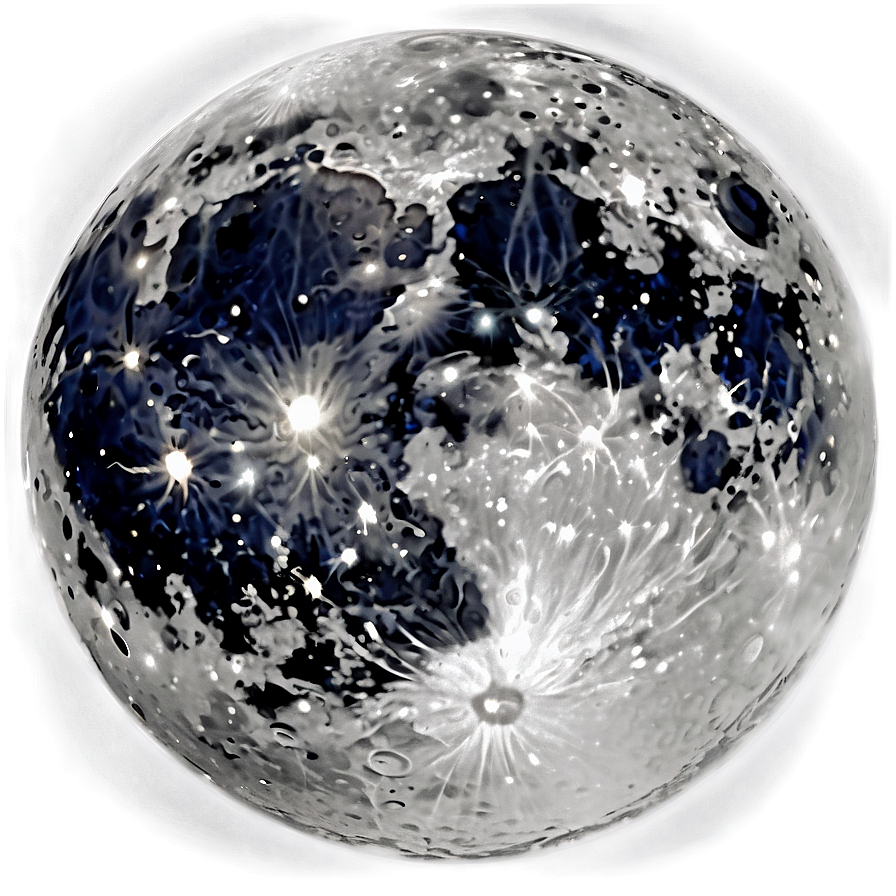 Full Moon Surface Glowing Png Dog85 PNG Image