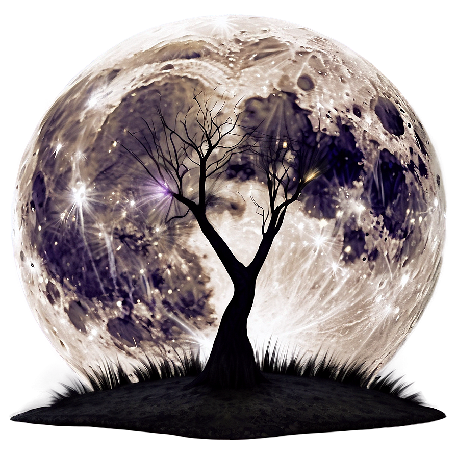 Full Moon Tranquil Scene Png 94 PNG Image