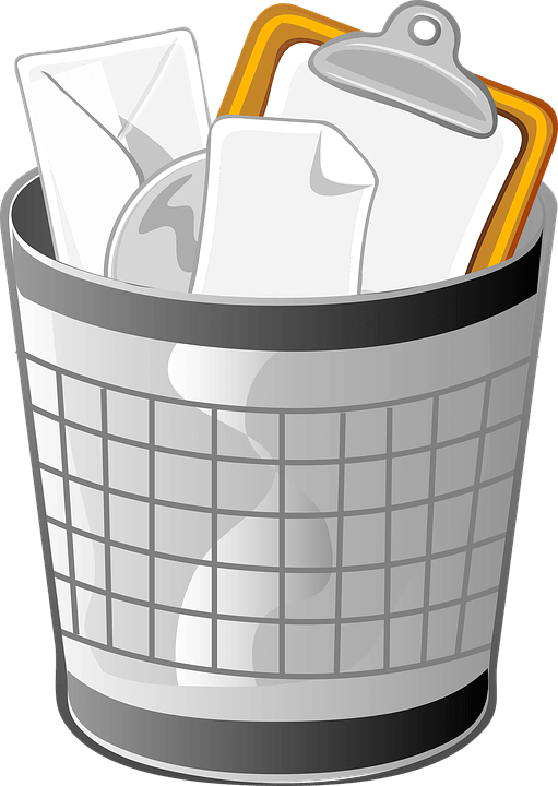 Full Recycle Bin Icon PNG Image