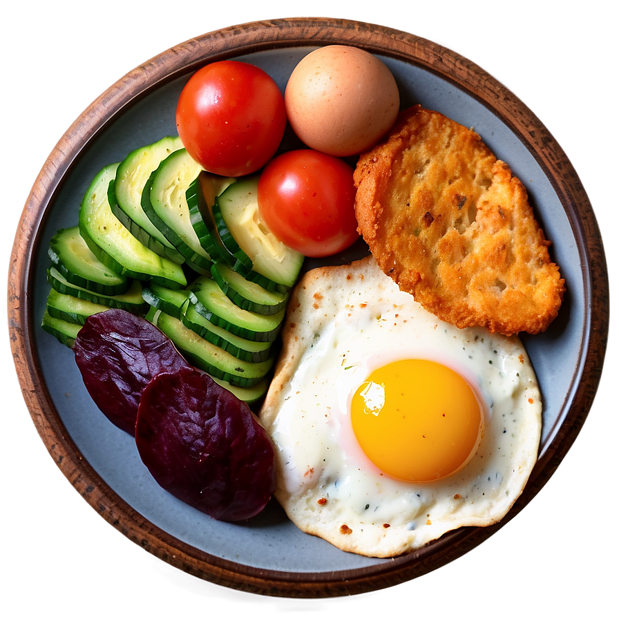 Full Veggie Breakfast Png 05212024 PNG Image