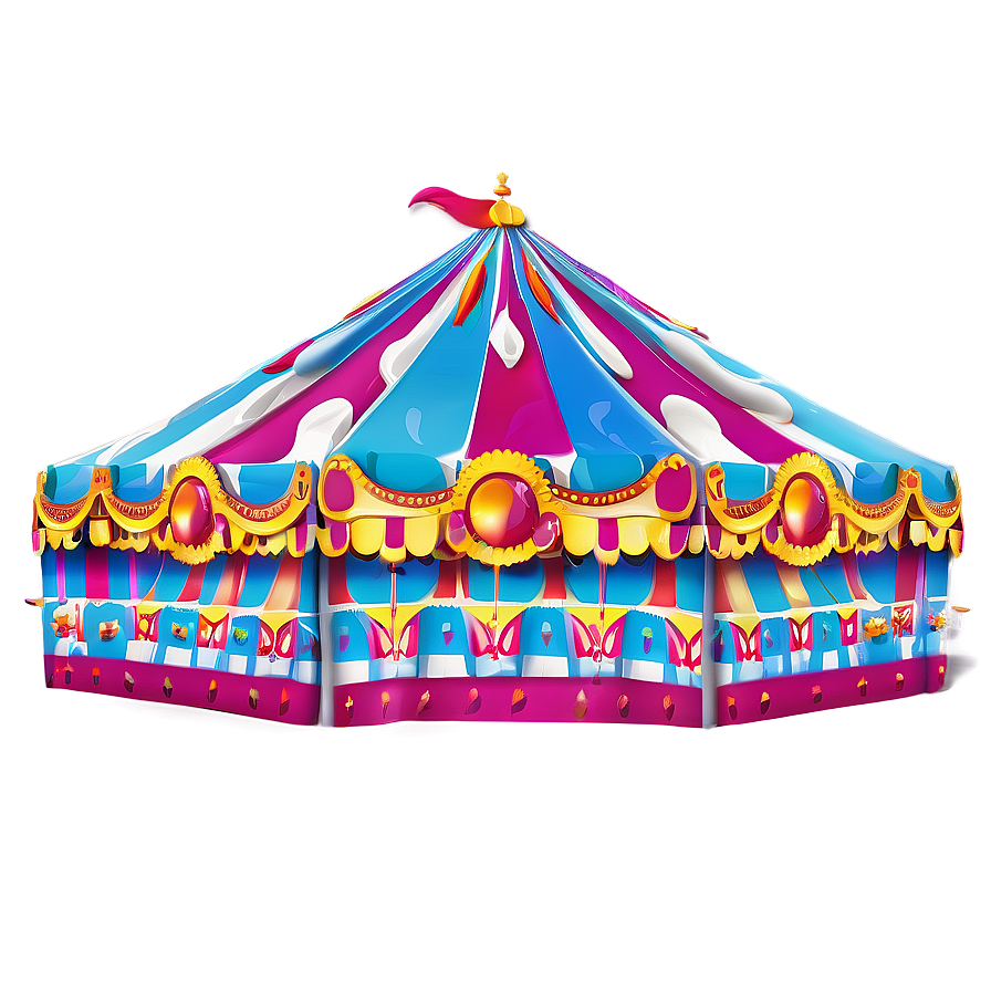 Fun Fair Carnival Tent Png Pia46 PNG Image