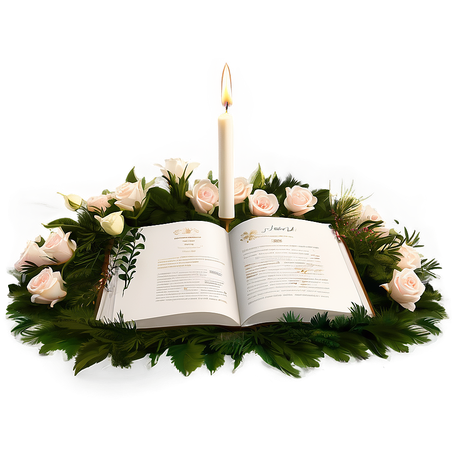 Funeral Condolence Book Png 23 PNG Image