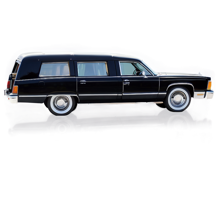 Funeral Hearse Png 06112024 PNG Image