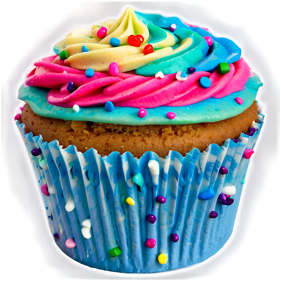 Funfetti Cupcakes Png Vyj83 PNG Image