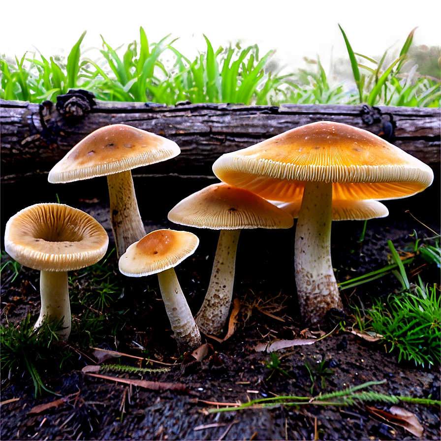 Fungi Under Log Png 56 PNG Image