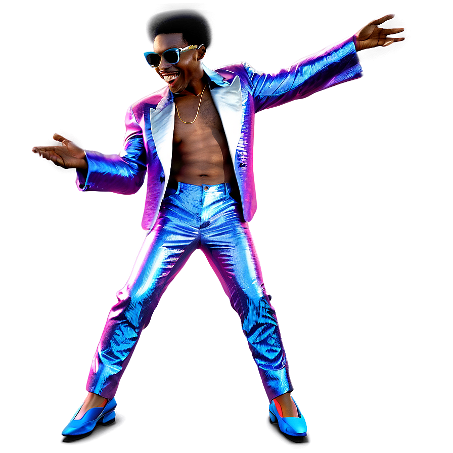 Funky Disco Characters Png Cnh PNG Image