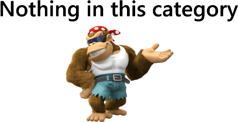 Funky Kong Pose PNG Image