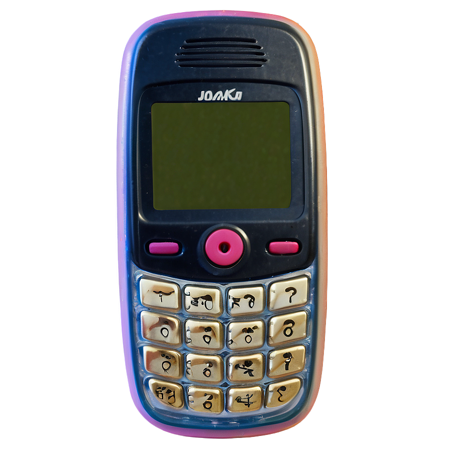 Funky Y2k Mobile Phone Png Pyw47 PNG Image