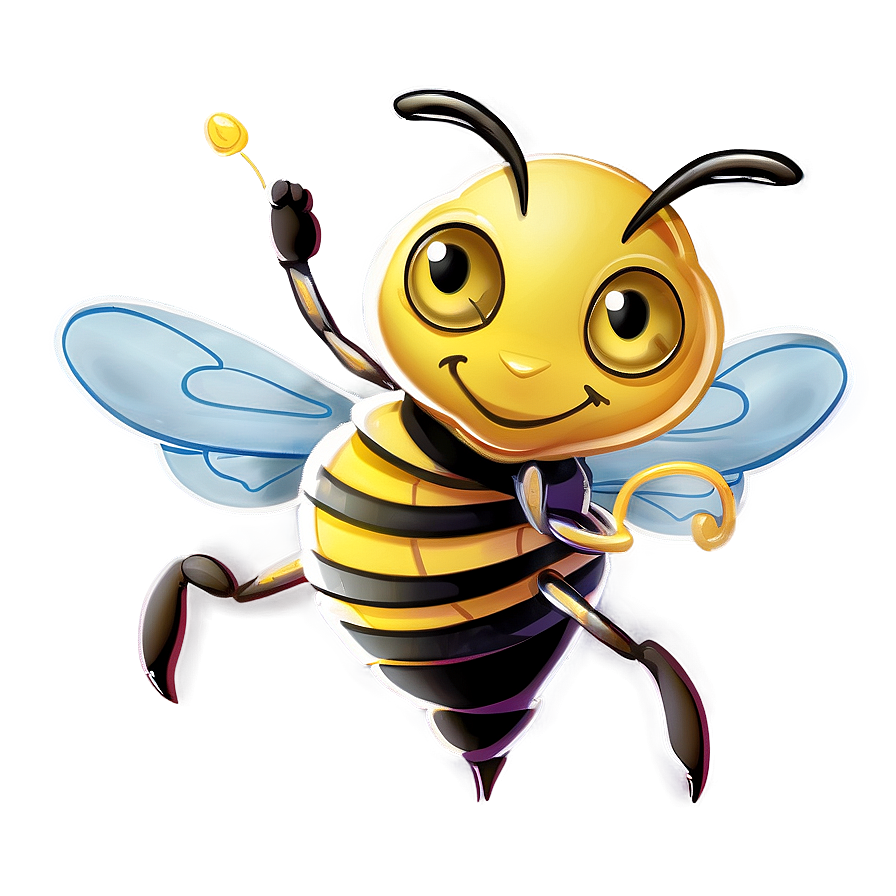 Funny Bee Png Gvg45 PNG Image