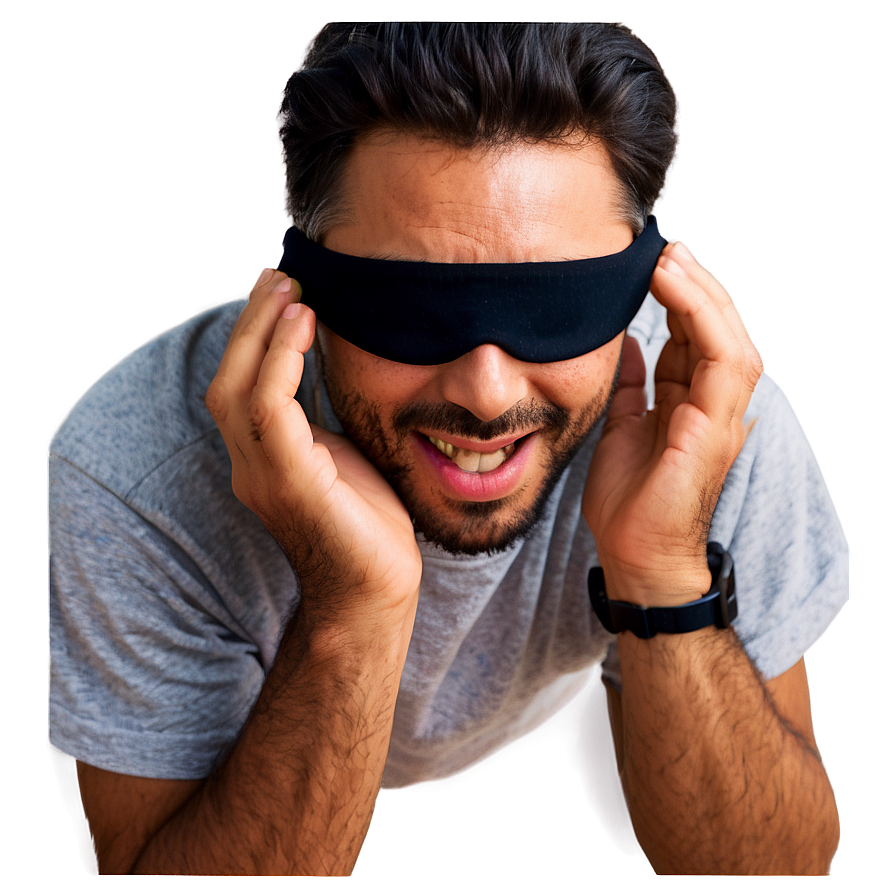 Funny Blindfold Png Oly PNG Image