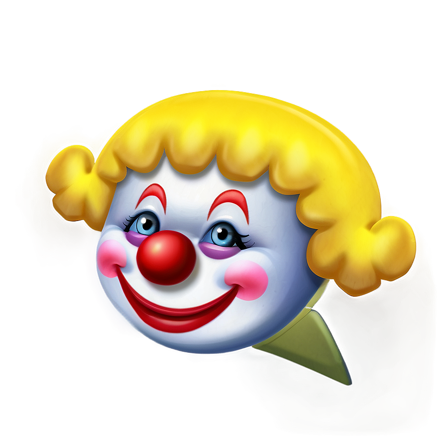 Funny Clown Emoji Png Bcy PNG Image