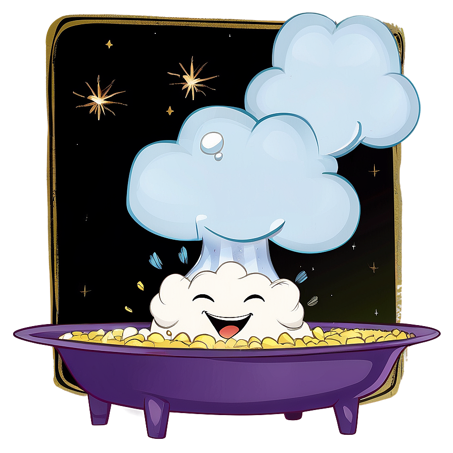 Funny Fart Cloud Illustration Png 5 PNG Image