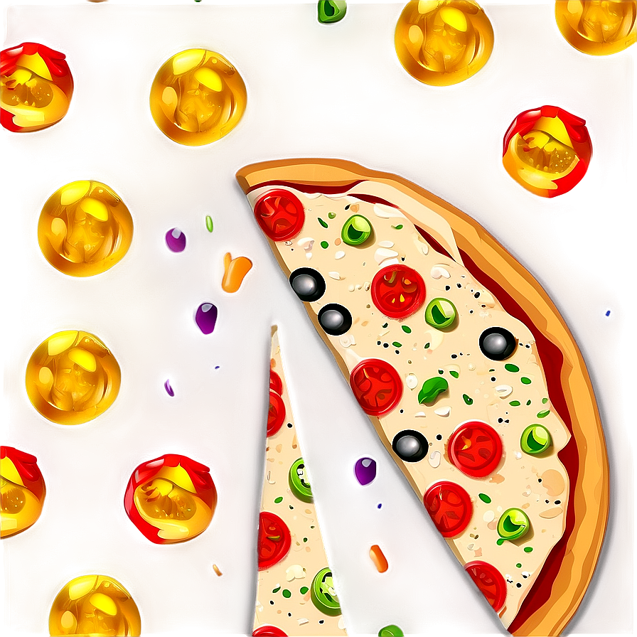 Funny Pizza Cartoon Drawing Png Gjc PNG Image