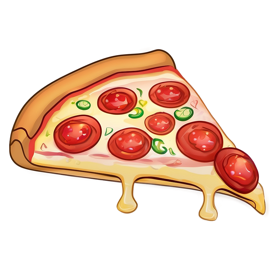 Funny Pizza Cartoon Drawing Png Xjq51 PNG Image