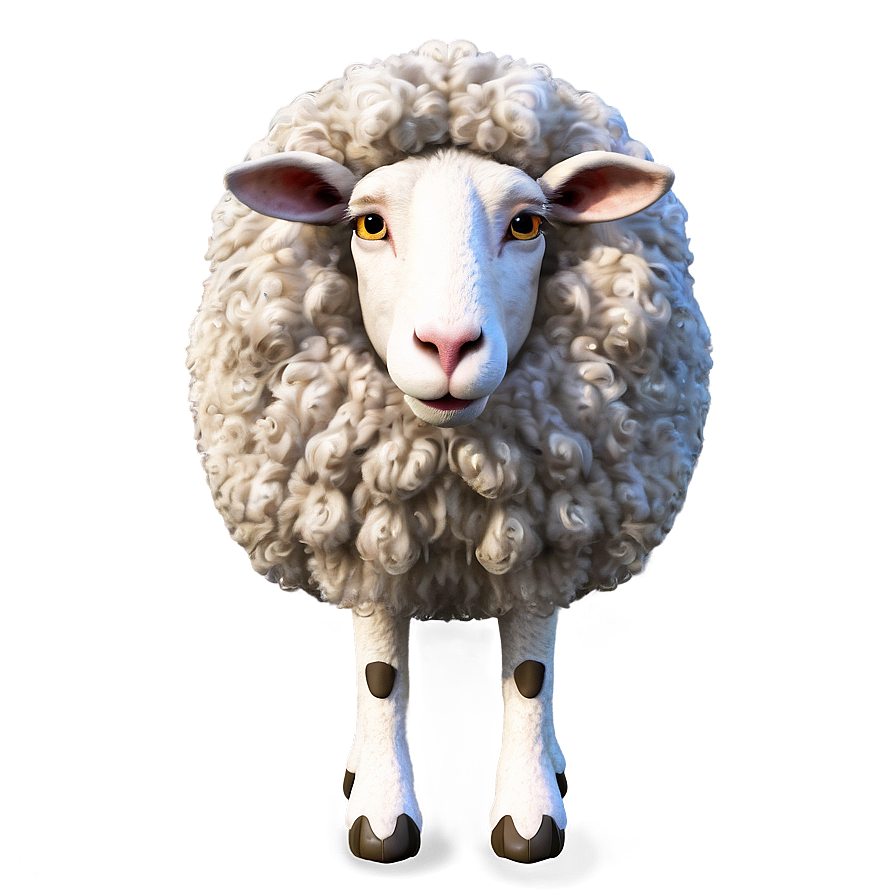 Funny Sheep Png Ngk52 PNG Image