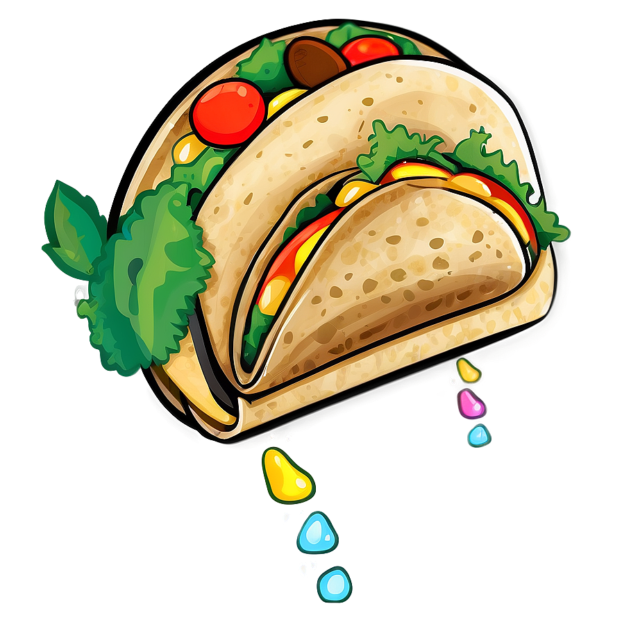 Funny Taco Clipart Png Maa88 PNG Image