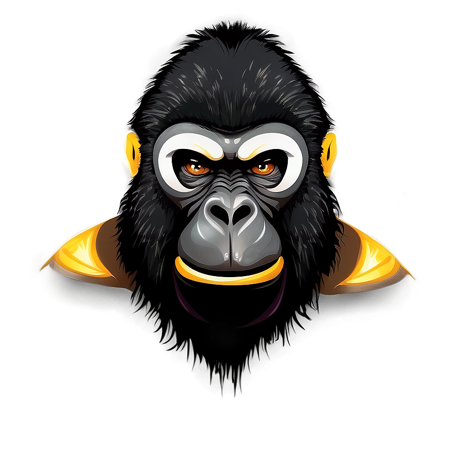 Furious Gorilla Cartoon Png 84 PNG Image