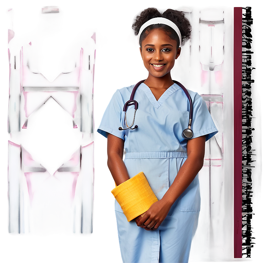 Future Nurse With Bandage Png Mbp PNG Image