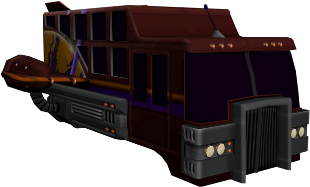 Futuristic Bus Design PNG Image