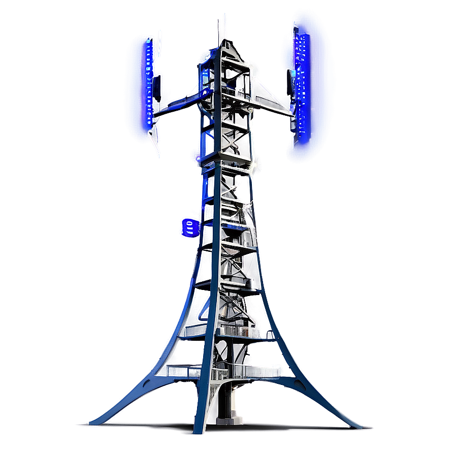 Futuristic Cell Tower Png 22 PNG Image