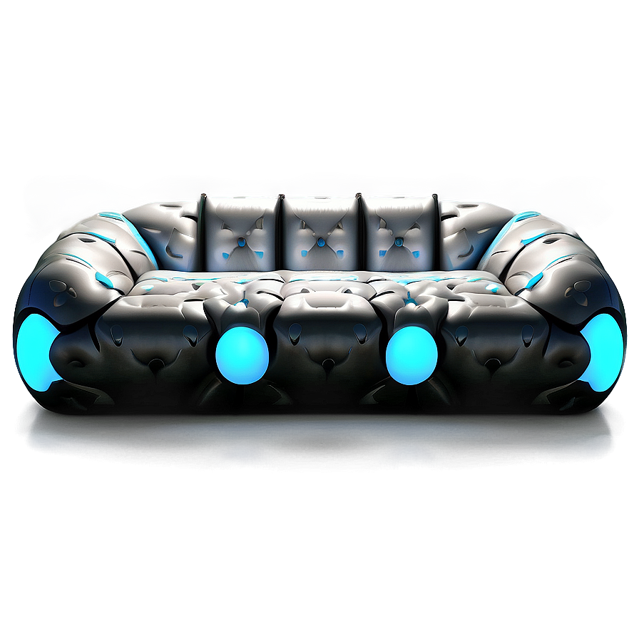 Futuristic Couch Concept Png 05252024 PNG Image