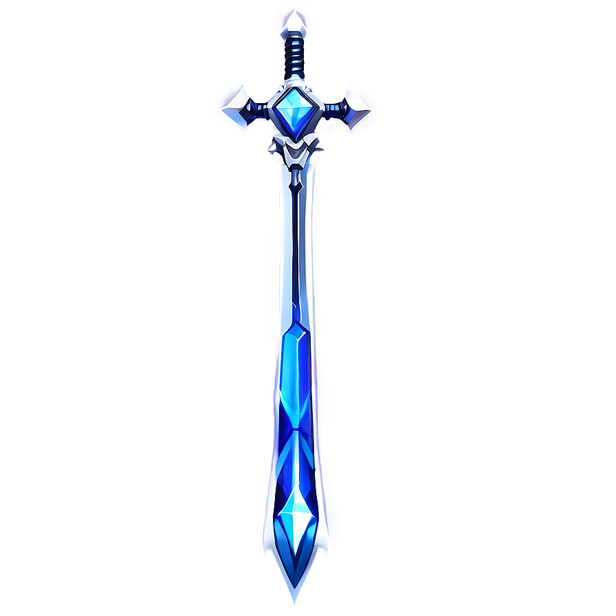 Futuristic Diamond Sword Png Bew94 PNG Image