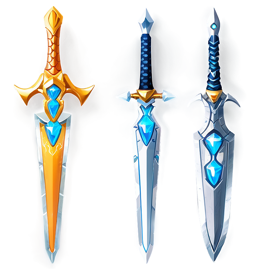 Futuristic Diamond Sword Png Nyy93 PNG Image