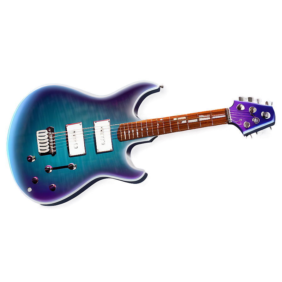 Futuristic Electric Guitar Png 05252024 PNG Image