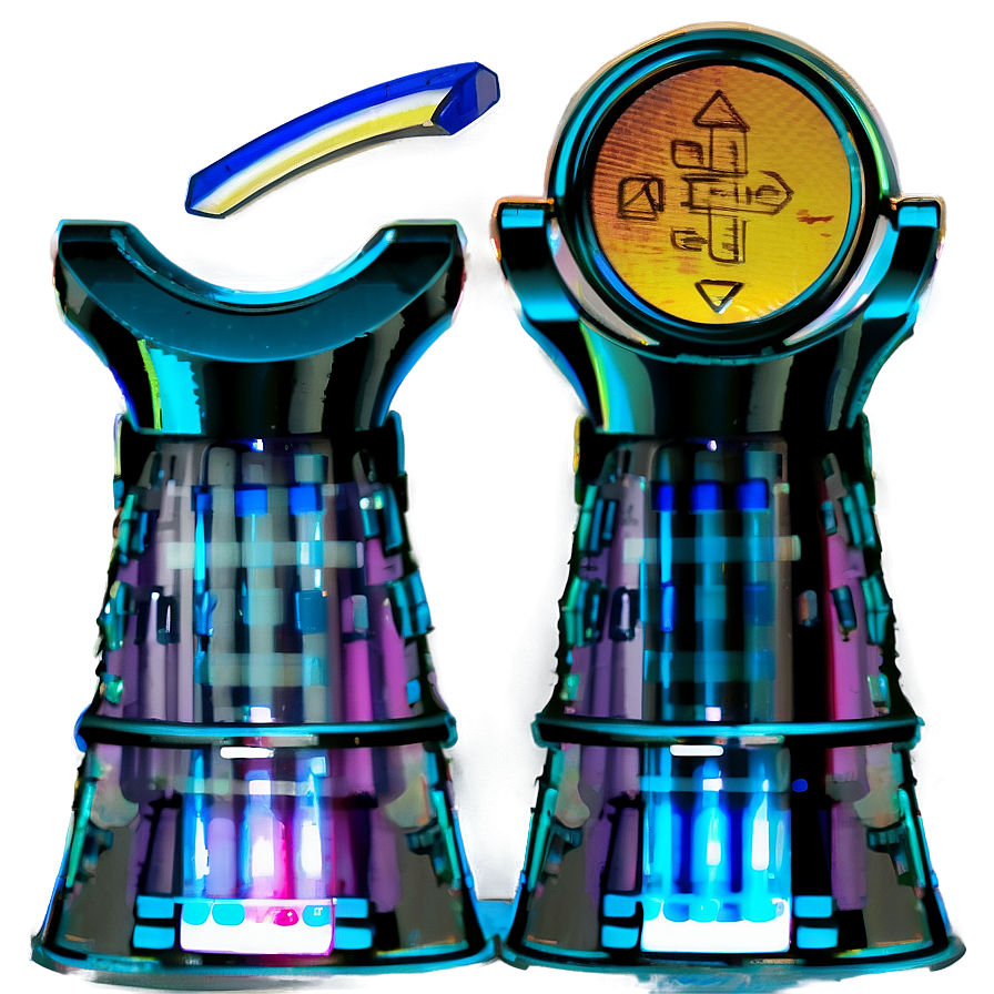 Futuristic Engine Design PNG Image