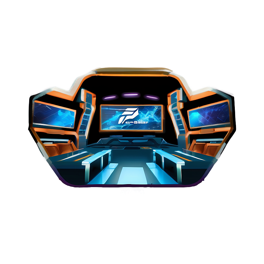 Futuristic Esports Arena Png Ljt PNG Image