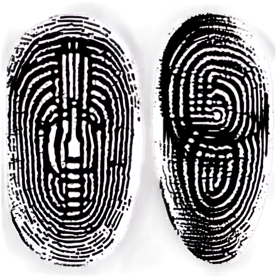 Futuristic Fingerprint Scan Png 05242024 PNG Image