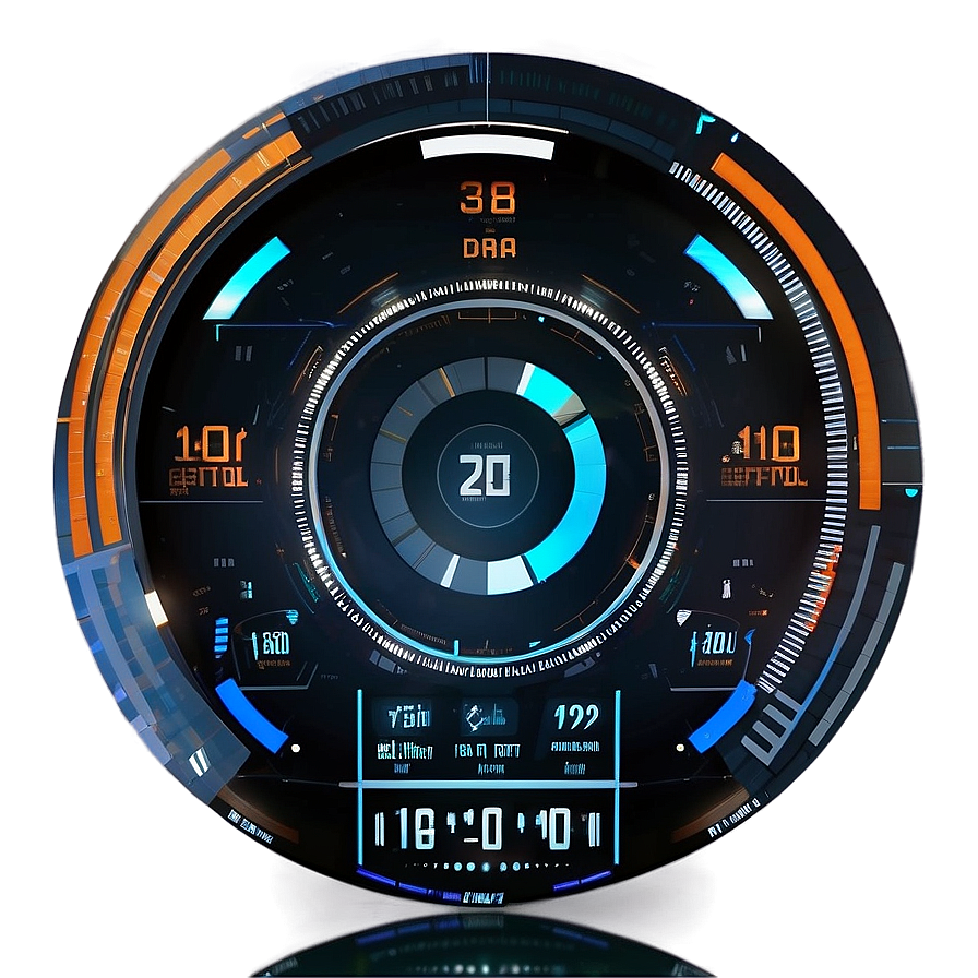 Futuristic Hud Graphic Png Cth98 PNG Image