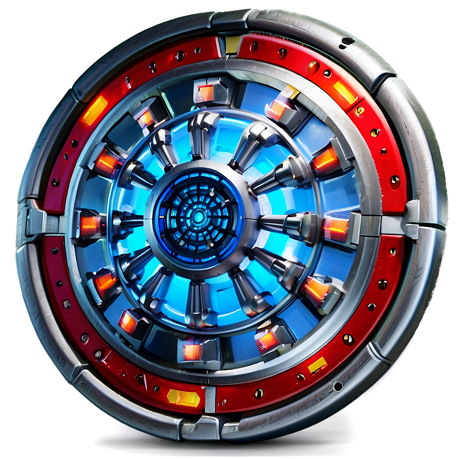 Futuristic Iron Man Reactor Png Ajt PNG Image