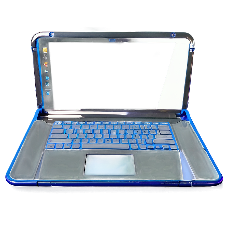 Futuristic Laptop Draft Png Pyc61 PNG Image