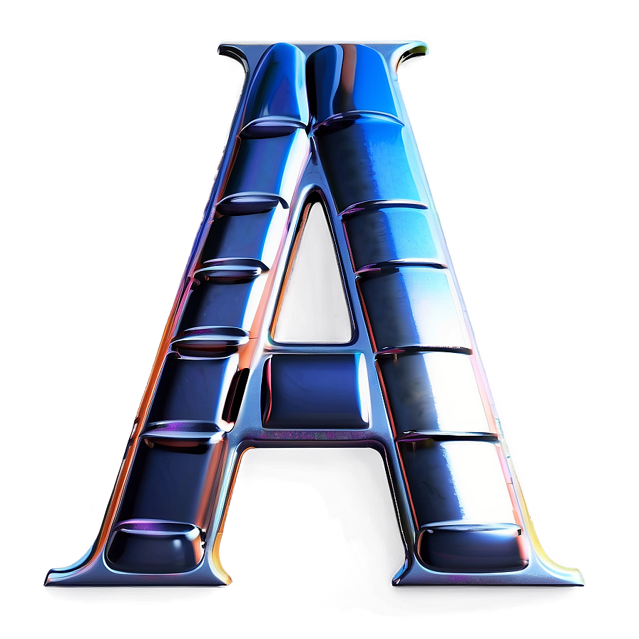 Futuristic Letter A Png 18 PNG Image