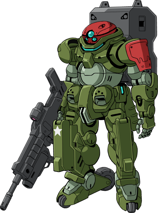 Futuristic_ Military_ Mech_ Suit PNG Image