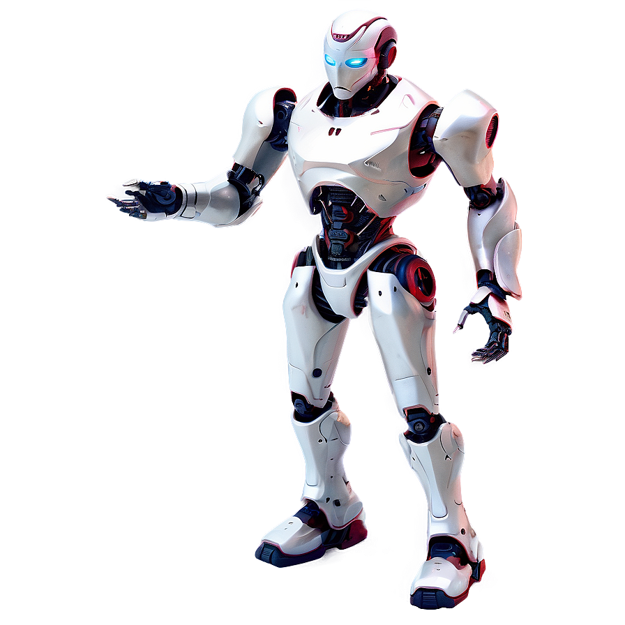 Futuristic Robot Figure Png Snm67 PNG Image