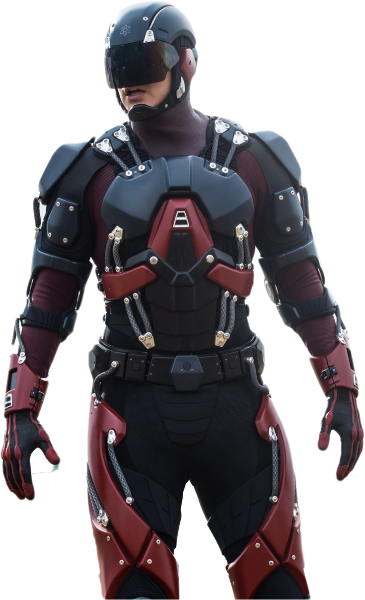 Futuristic Soldier Costume PNG Image