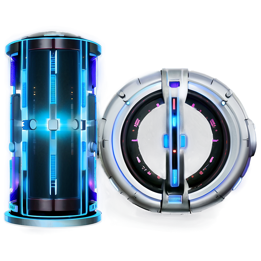 Futuristic Teleporter Png Qmf93 PNG Image