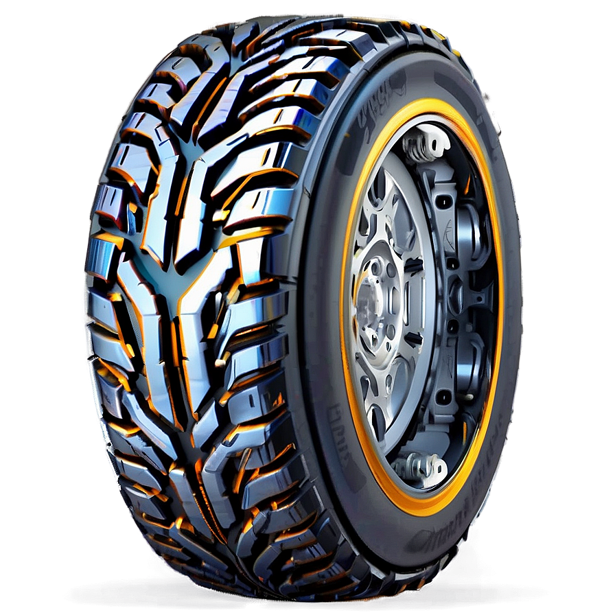 Futuristic Tire Tread Design Png Iac74 PNG Image