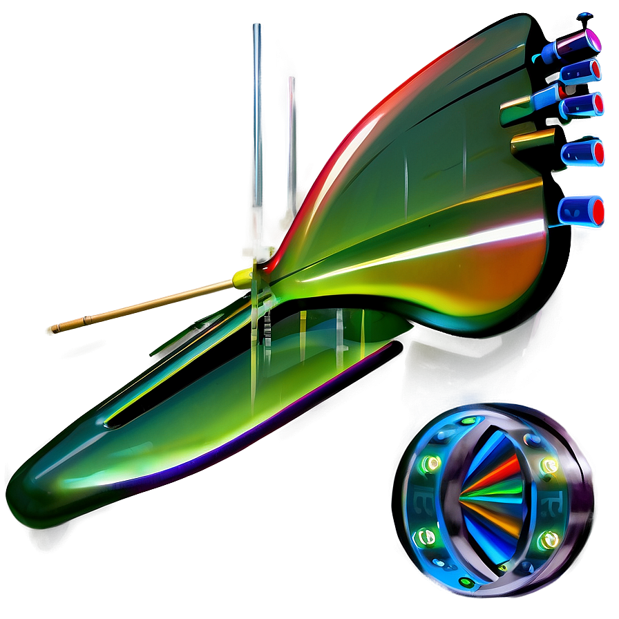 Futuristic Vehicle Concept Art PNG Image