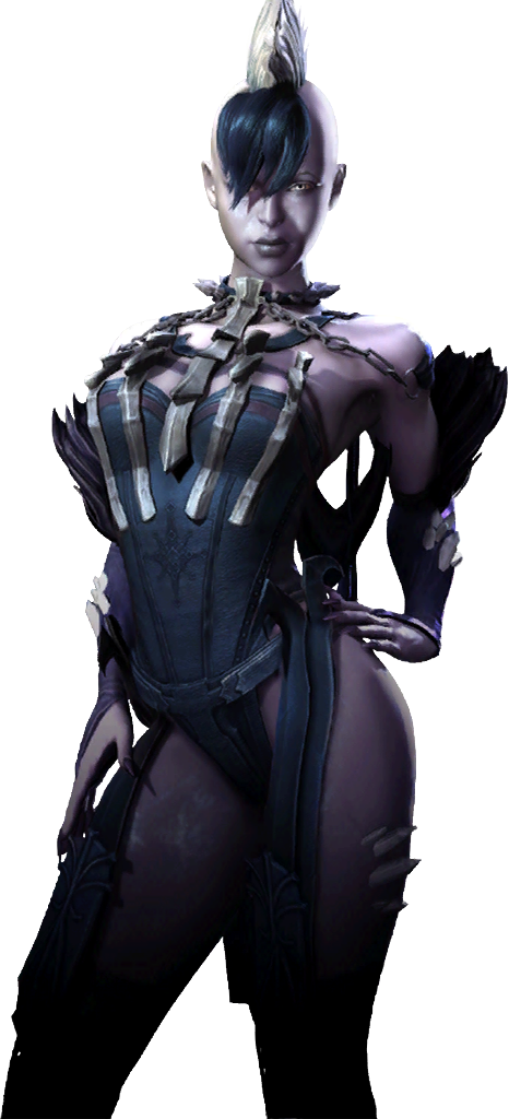 Futuristic Warrior Woman.png PNG Image