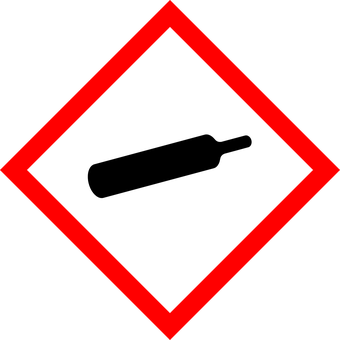 G H S Flammable Gas Symbol PNG Image